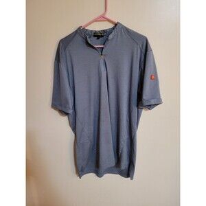 Mcdonalds Shirt Womens Large Gray Active Fit Raglan Sleeve Employee Top(E17)